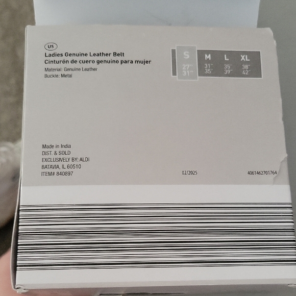 New Serra Genuine Leather Belt for Women - Picture 4 of 4